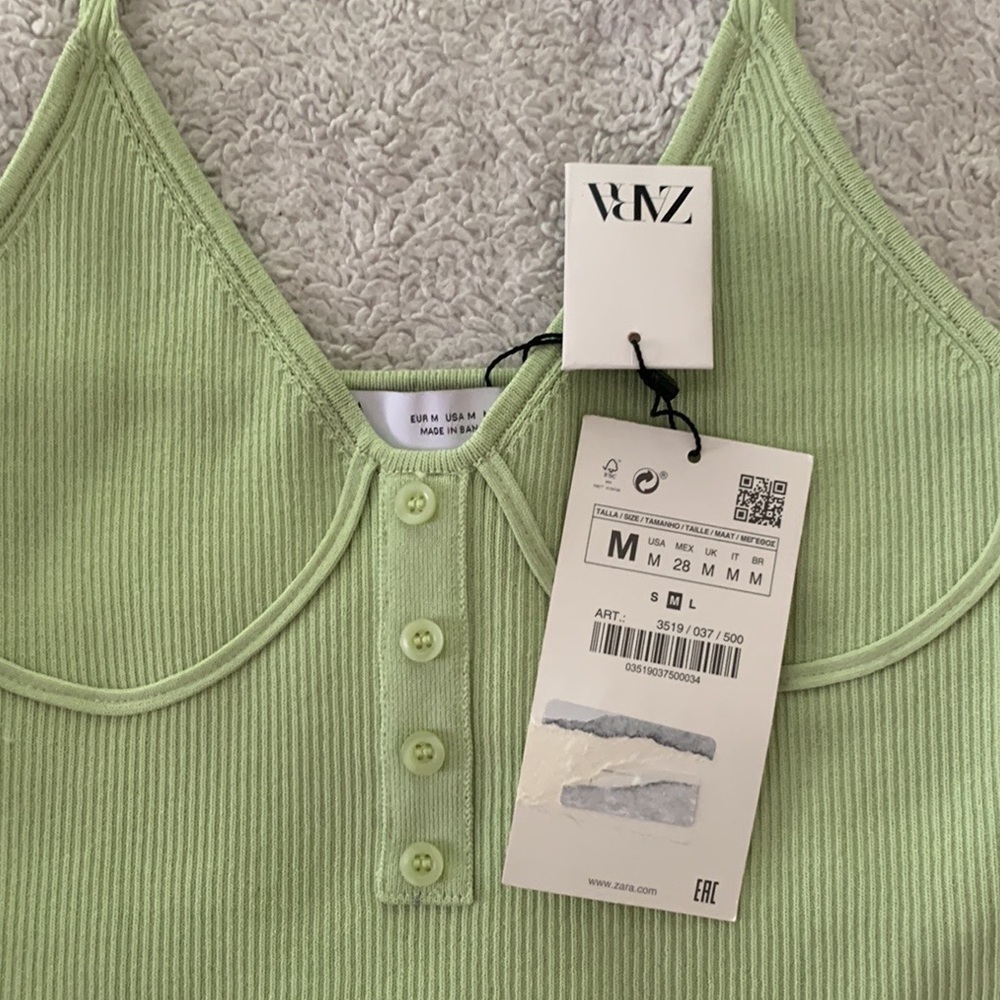Zara | Button Up Tank - Picture 3 of 6